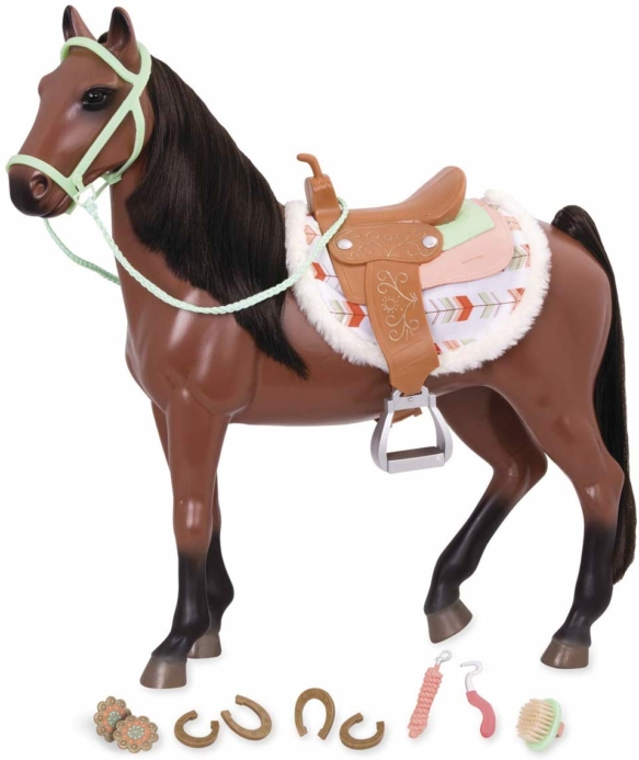 Our Generation Игровая фигура Конь Кавалло с аксессуарами, 50 см