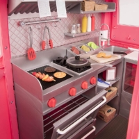 Our Generation Pink Food Truck accessory set