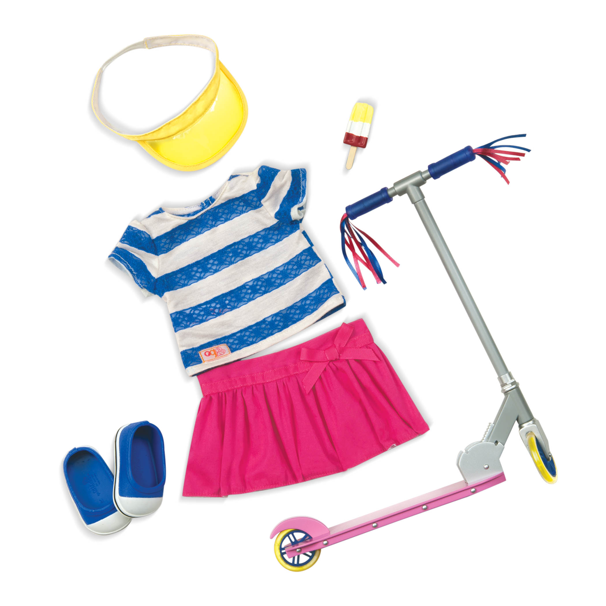 Deluxe outfit with scooter and accessories